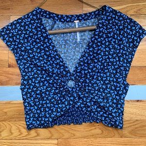 Free people cropped top